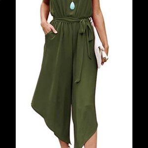 Belongsci Jumpsuit Olive 🫒 Green XS